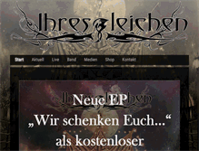 Tablet Screenshot of ihresgleichen.com